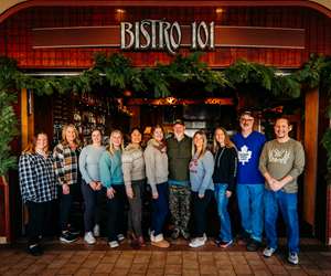 Happy holidays from the staff at Bistro 101!