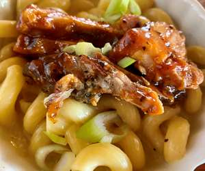 BBQ chicken macncheese 