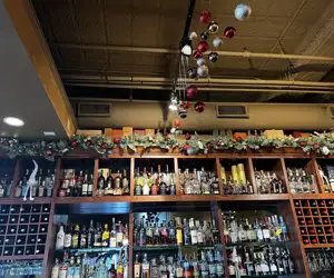 Our full bar includes over 100 bourbon options
