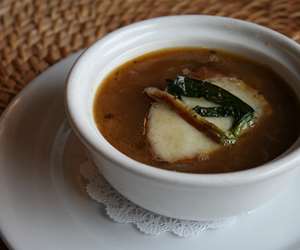 Beer and beef soup 