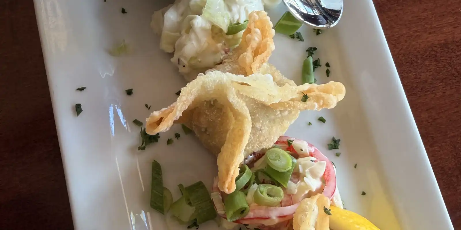Pheasant rangoons