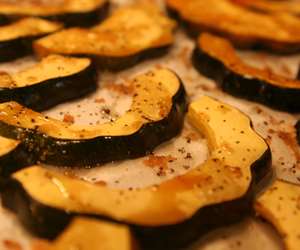 Oven roasted squash